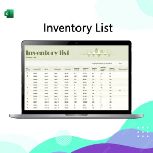 inventory list