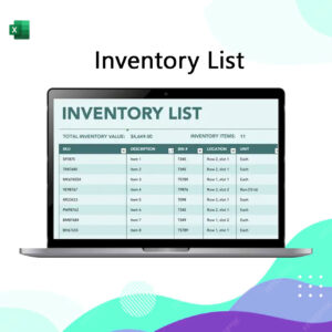 inventory list