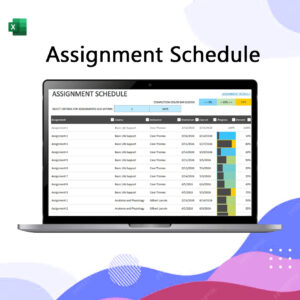assignment schedule